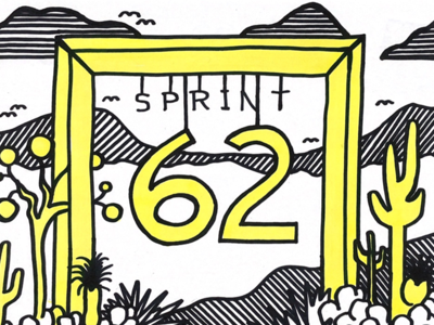 Sprint 62 Sign
