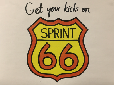 Sprint 66 Sign