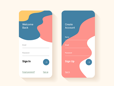 Sign In Daily UI design illustration log in mobile sign in ui ux