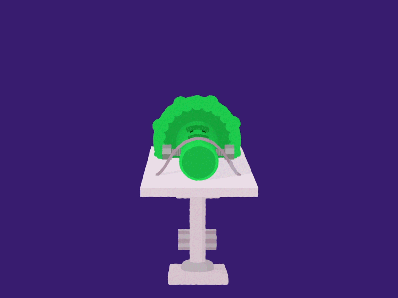 Pumpkins are Overrated - Broccenstein frankenstein broccoli halloween gif looping illustration animation