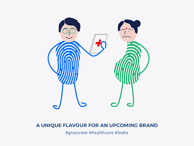 Unique Flavor for India app branding dailyui design flat health healthcare illustration minimal ui ux vector web