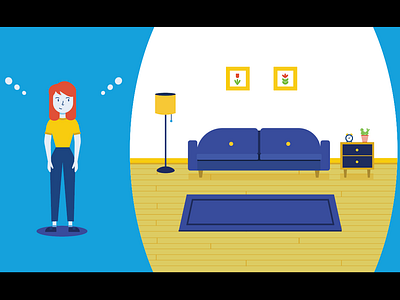 Vista Flooring Video Snapshot animation archive brand identity design client work design icon illustration vector