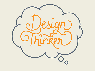 Design Thinker Patch archive brand identity brand identity design branding design hand lettering illustration lettering old work patches typography vector