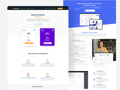 Simpra Price Table & Product Page adobe xd simpra ui ux w web design