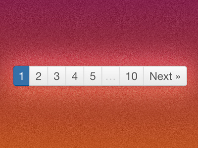 Pagination (sometimes it's the little things) pagination