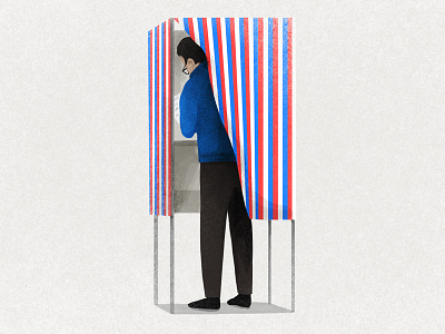 Shady Voters editorial illustration politics