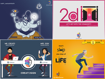 2018's Top 4 creativity creatosign graphic design graphics illustration illustrator