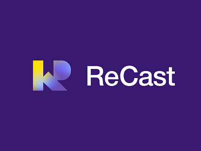 ReCast Logo Option branding design graphicdesign logo logodesign logoinspiration minimalist saas