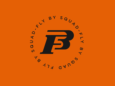 Fly by squad FBS Monogram branding company design graphicdesign illustrator logo logodesign logoinspiration minimalist