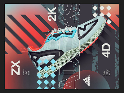 One Sneaker Five Poster nike poster poster a day poster design posterart posters sneaker sneaker art sneakerhead sneakers ux