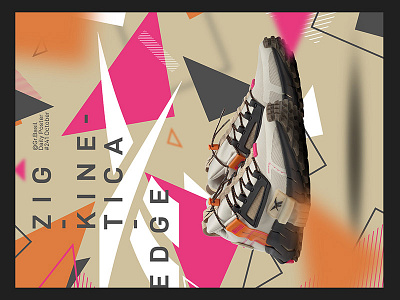 One Sneaker Five Poster