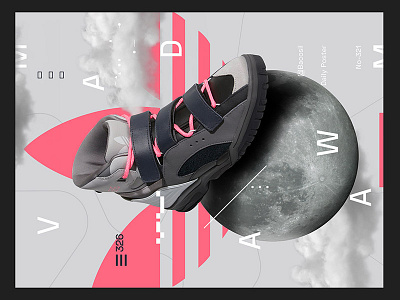 One Sneaker Five Poster adobe photoshop advertising daily digital digitalart flyer graphic design graphicdesign instagram photography photoshop poster