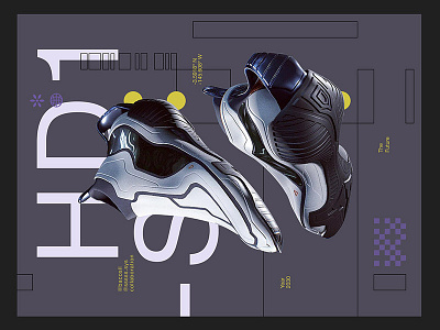 One Sneaker Five Poster
