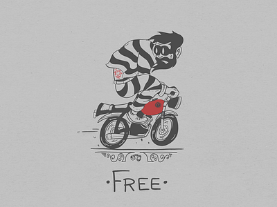 Motorcycle animated animation clothing brand gif gif animated industrial label design motorbike motorcycle motorcycle club