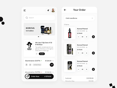 Shopping Mobile App Design | Ecommerce checkout page ecommerce app mobile app design order page shopping app