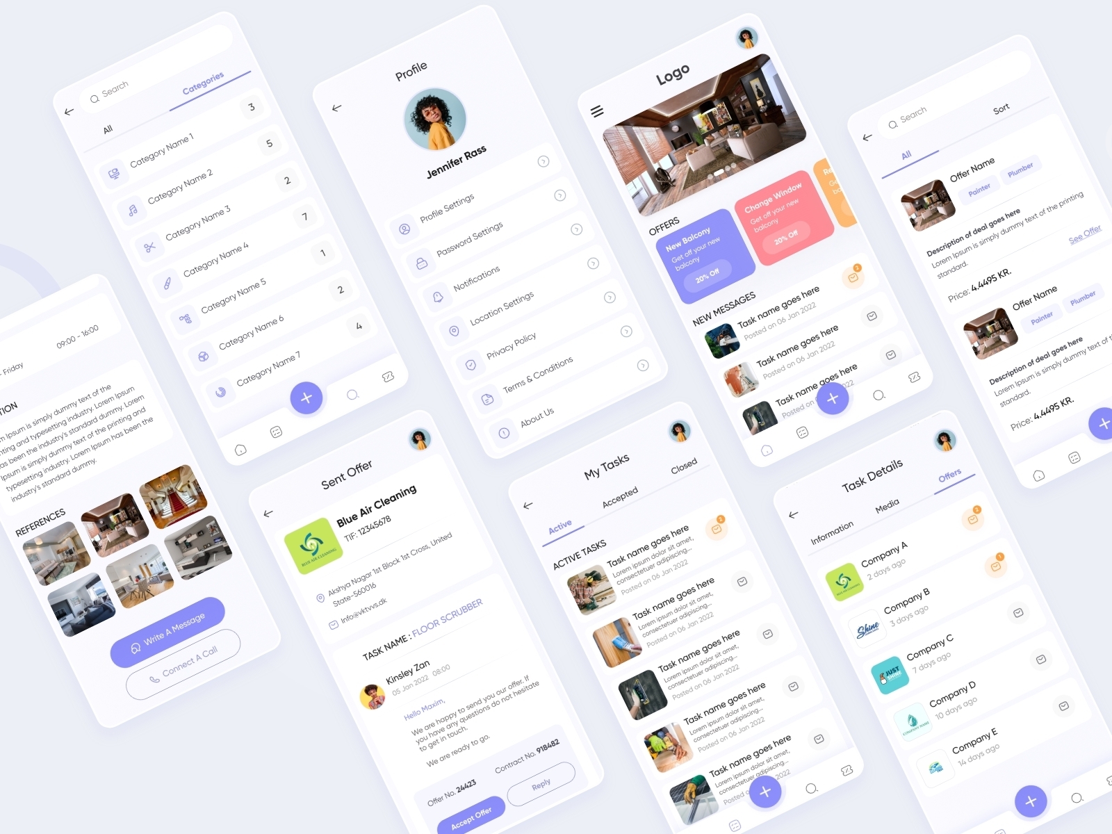 Task Mobile App by banti kumawat🏆 on Dribbble