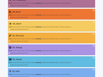 GrabIt Error UI Kit by Simtabi on Dribbble