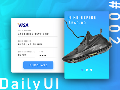 Daily UI 002 - Credit Card Checkout