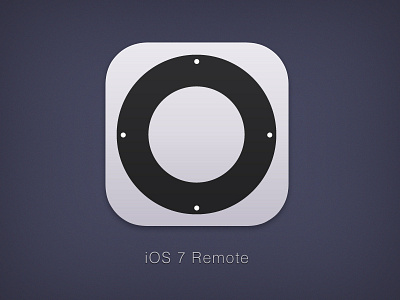 iOS 7 Apple Remote app apple apple tv flat icons ios 7 iphone itunes library music remote ui