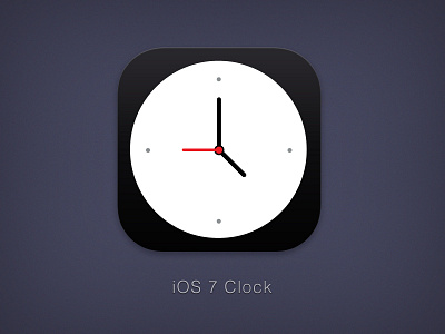 iOS 7 Clock