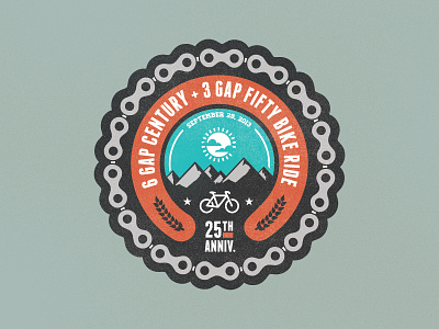 Cycle North Georgia Badge version 1