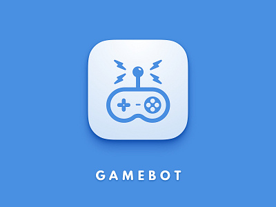 Gamebot Icons app controller fun game gamebot games icon robot sketch ui video videogame