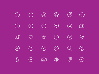 Icons by Frank Rodriguez on Dribbble