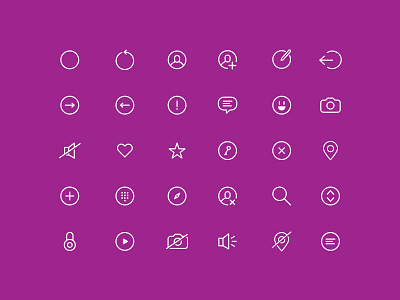 Icons app austin design iconography icons mudshock set ui