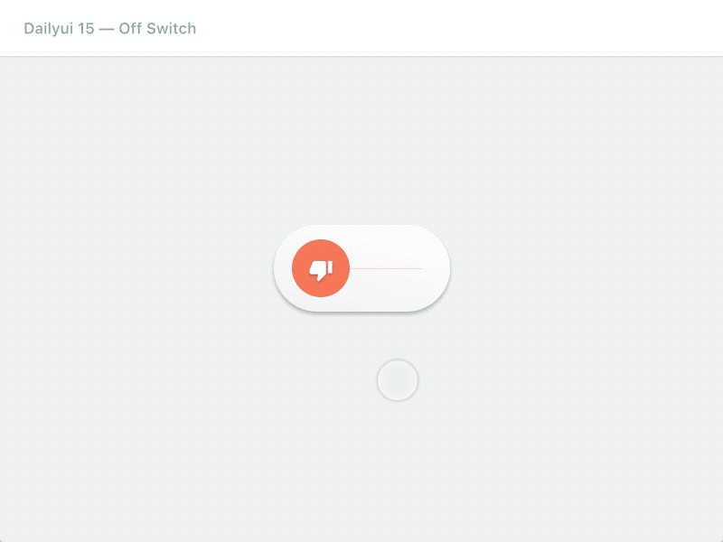 Thumbs Up! 015 austin buttons dailyui design material design mudshock switch thumbs down thumbs up toggle ui