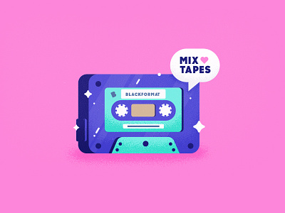 I 💖 Cassettes blackformat candy cassette colors heart mixtape music old school playoff tasty texture