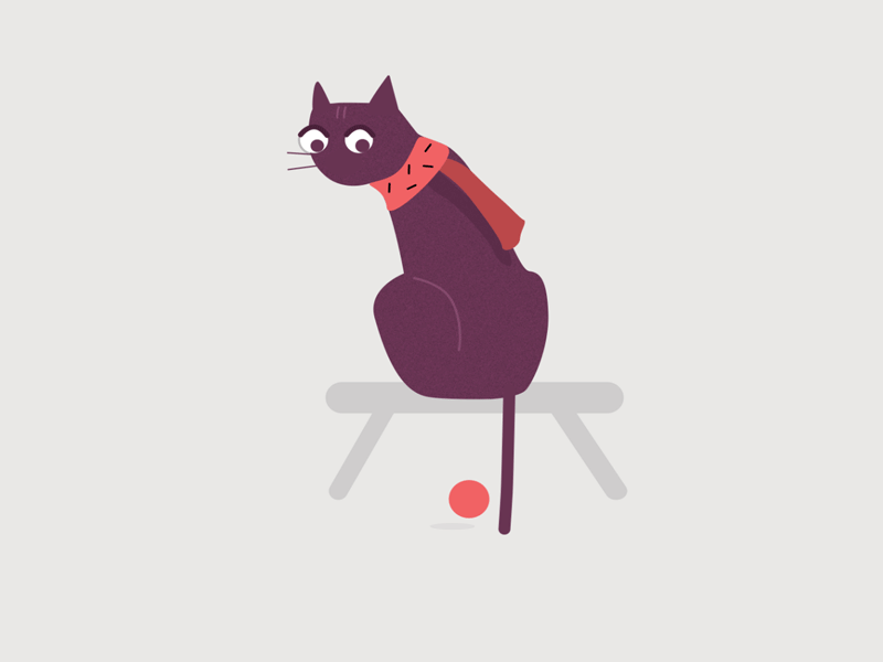 rescue a cat after effect cat design illustration motion