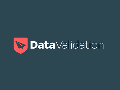 Data Validation Branding branding data validation logo logomark