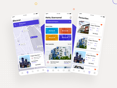 Broki Mobile App Design apartment app broker estate home interaction interface real realestate ui ux