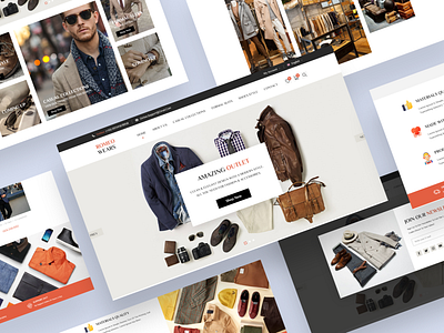 Romeo Wears Website Design clothes design e commerce interaction interface shopping ui ux wear web website