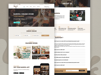 Barista Website