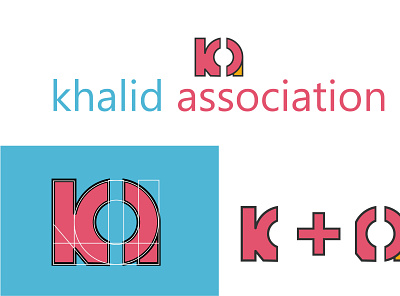 KA association brand identity custom logo logo branding logo design logo mockup typography