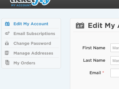 Redesigning User Accounts account