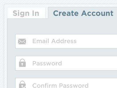 Sign In take 2 account create account form sign in