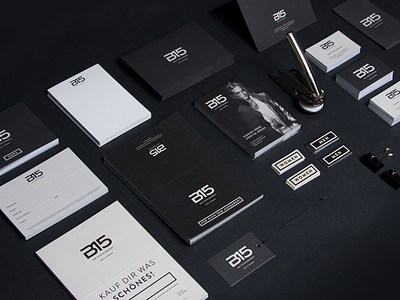 B15 Branding black brand branding ci design fashion paper photography print stationairy type
