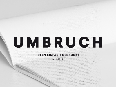 Umbruch Magazine | Looking for some creatives !