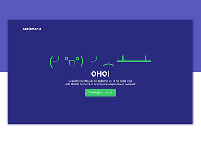 500 error page / Oho!