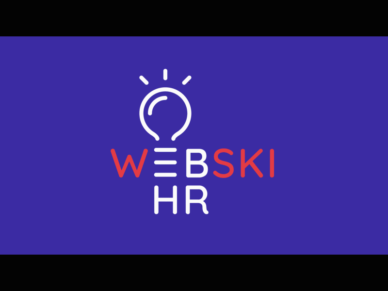 WebskiHR logo & animation adobe after effects animation gif logo logo animation