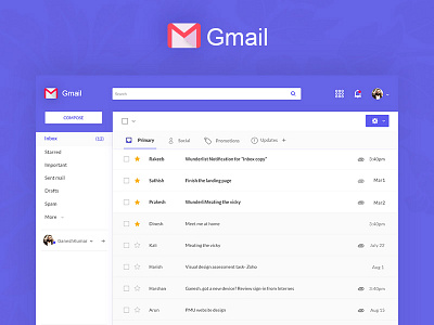 Gmail Redesign gmail gmail redesign