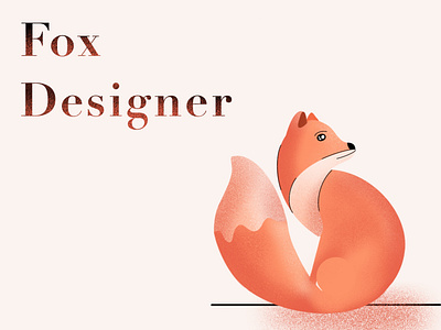 Fox Designer art best graphic graphicdesign illustration illustrator procreate