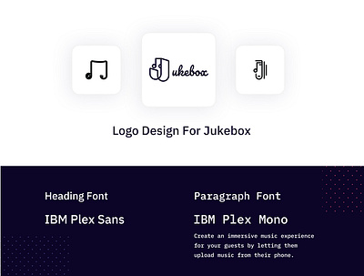 Branding Guideline for Jukebox art banner clean design design graphic graphicdesign illustraion illustration illustrator procreate