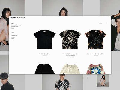 Discotique - Fashion fashion minimalist shopify ui web web design website