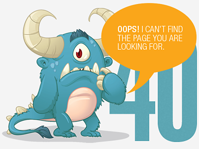 404 Error Page 404 bubble error jquery monster parallax