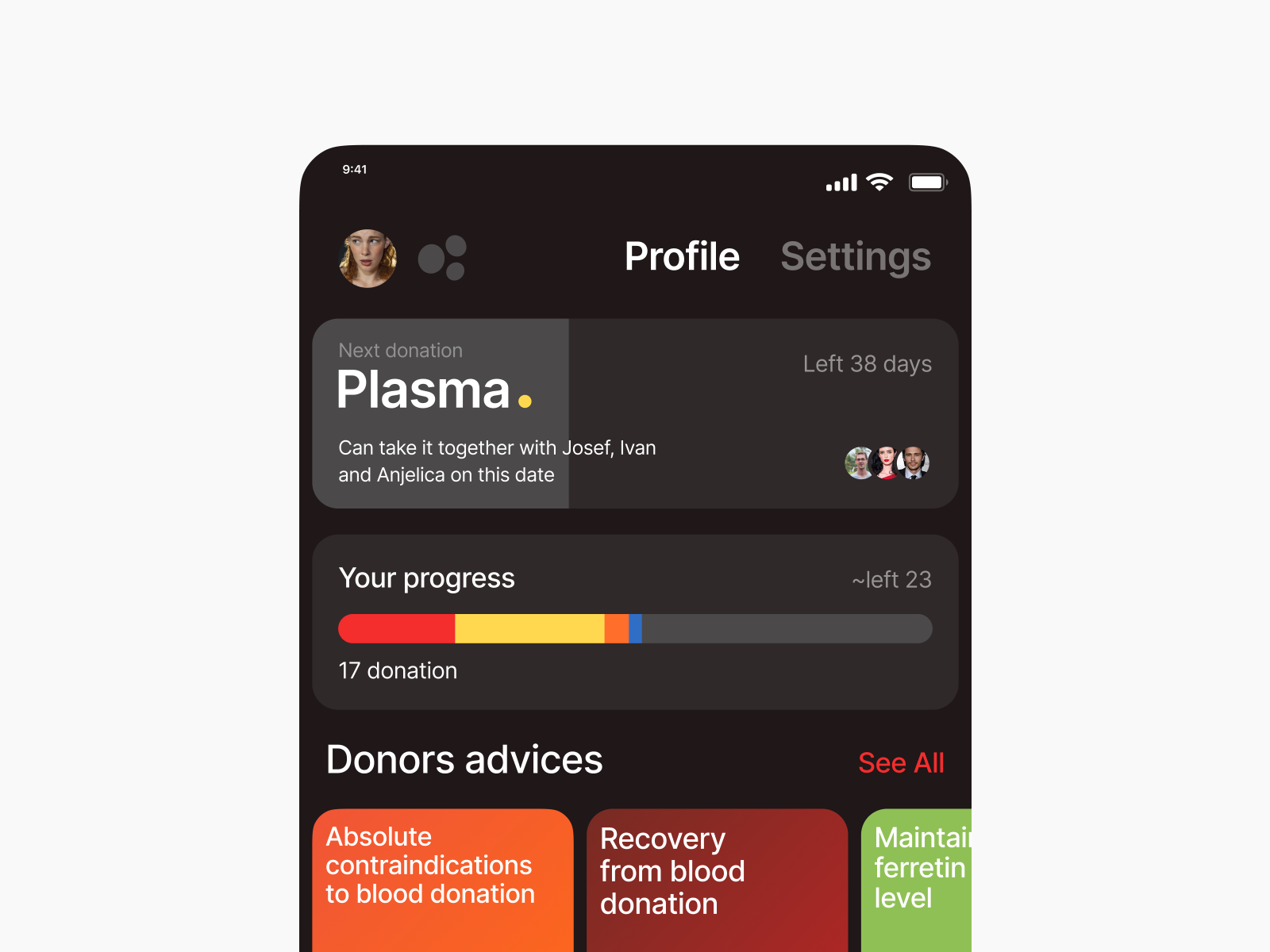 Home screen by Ilnur Yadgarov on Dribbble