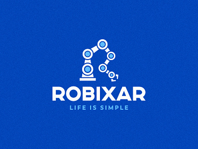 Robixar automation lettermark mechincal robot arm robotics