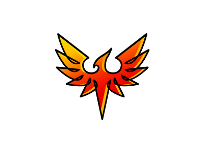 Phoenix ash bird fire flying imaginary orange phoenix wings